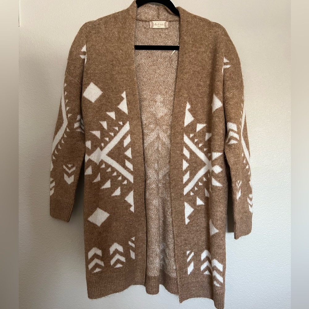 NWT Altar’d State mocha knit cardigan